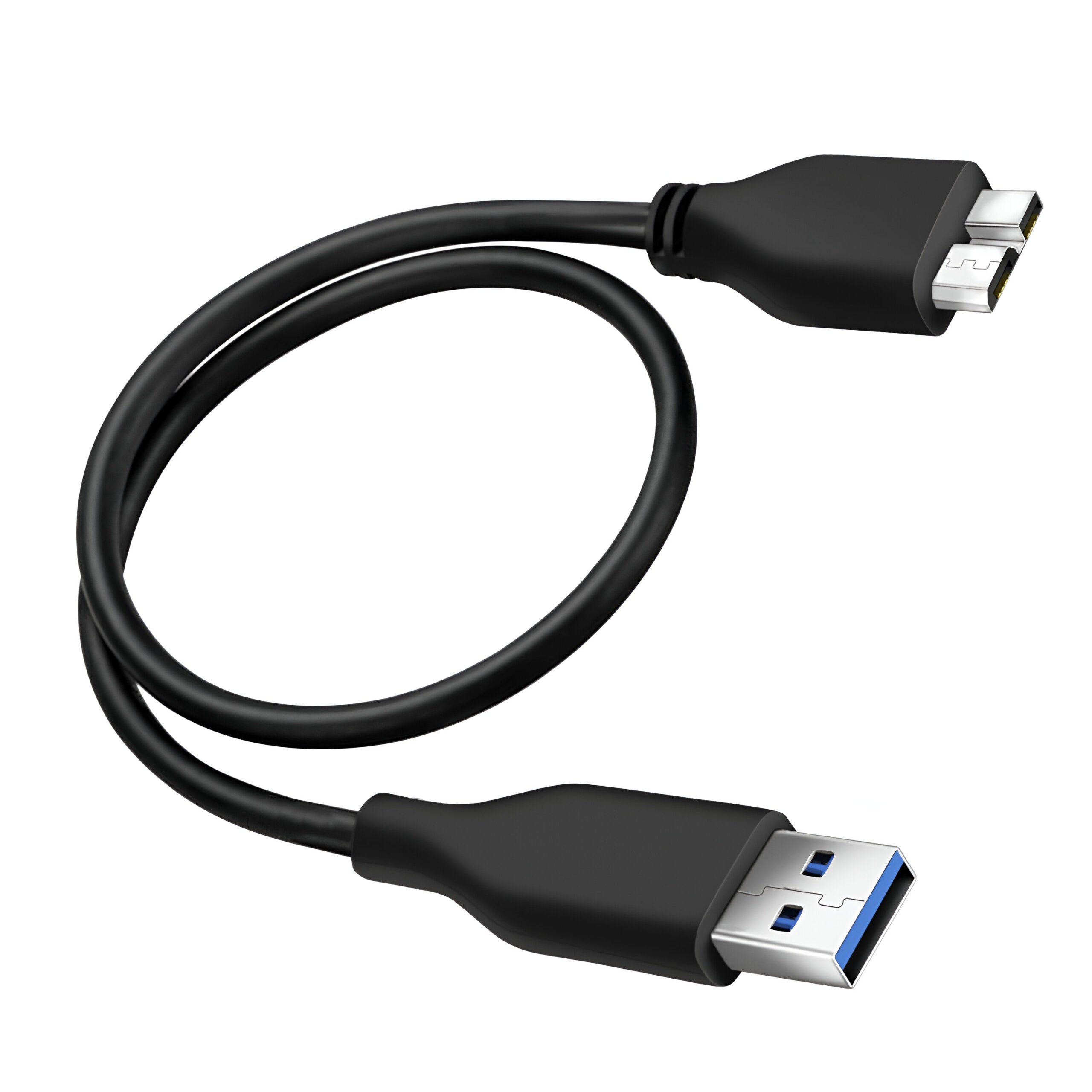 Upix High Speed USB 3.0 A to Micro B SuperSpeed Cable 46 cm
