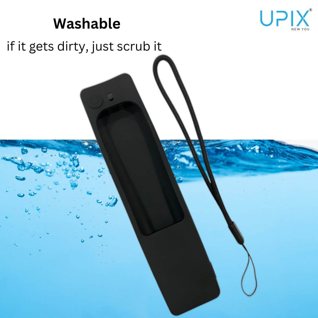 Upix Silicone TV Remote Cover Case Only for BN59-01259B Samsung Smart TV LCD/LED Remote