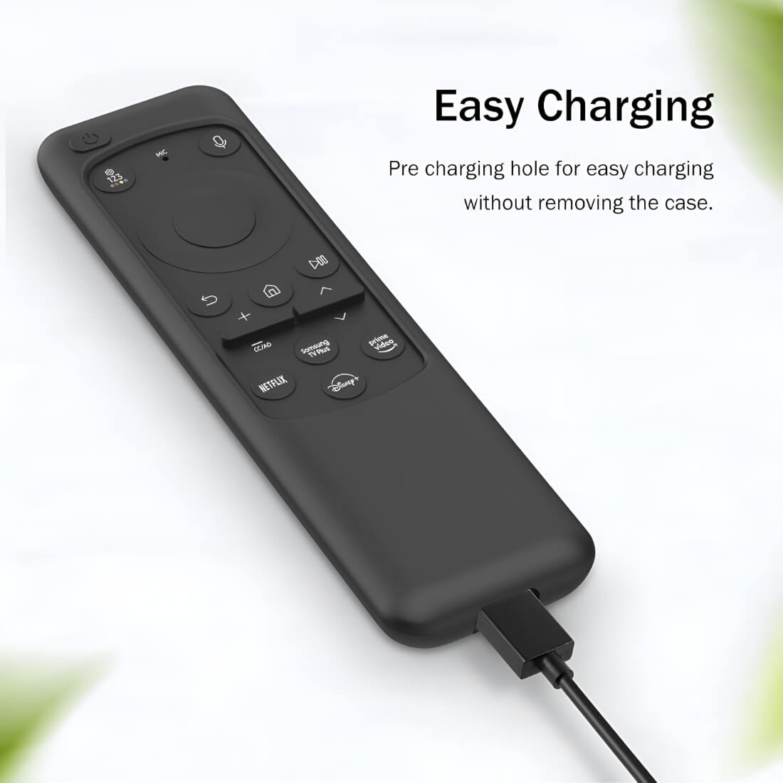 Upix Silicone Protective Cover for Samsung BN59-01432G Smart TV Remote (Solar Cell Model)