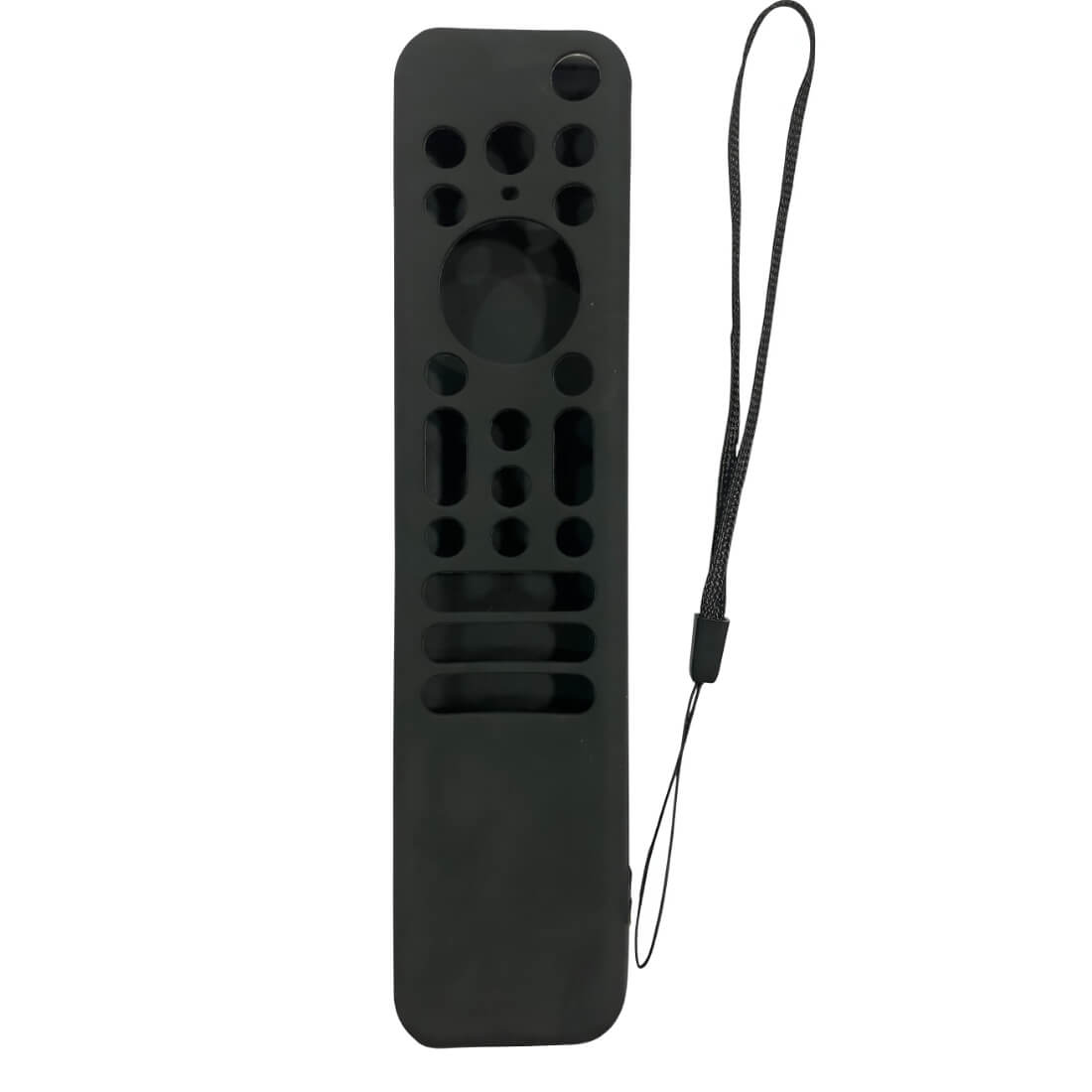 Upix Silicone Protective Cover for Sony Smart TV Remote – Soft Silicone Case Only (Black)