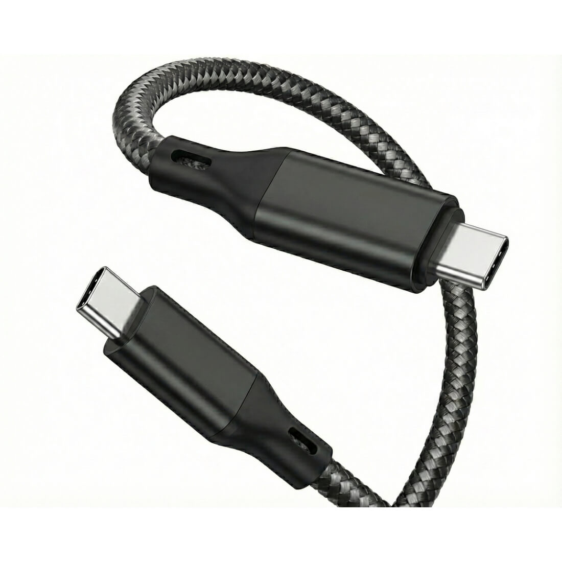 Upix Type C to Type C Fast Charging Data Cable | Nylon Braided | 3 Metres (9.8 Feet)
