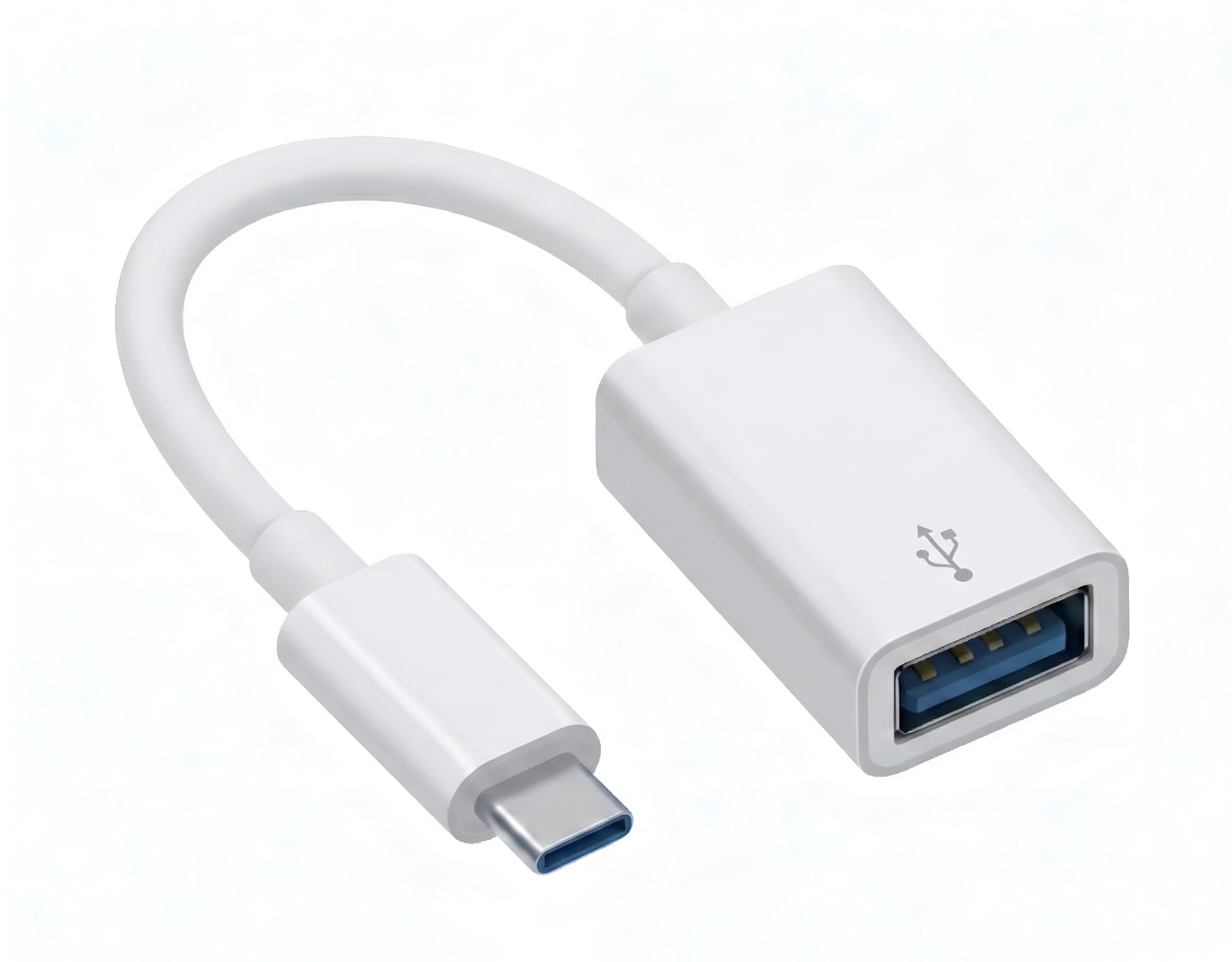 Upix USB Type C to USB 3.0 Female OTG Adapter for Camera, Pendrive & Laptops