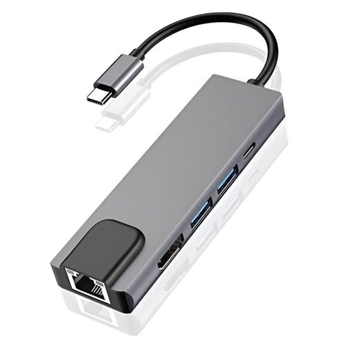 Type C 5 in 1 USB Hubs