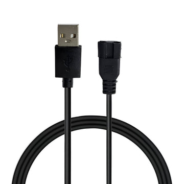 Upix USB Kemei Trimmer Charging Cable 1 Meter, Compatible for Kemei Trimmer (Works with 5V USB Adapter)