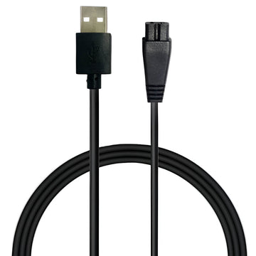 Upix USB Syska Trimmer Charging Cable 1 Meter (3.2 Feet), Compatible Only for Syska Trimmer, Shavers, Body Groomers (Match Cable Port before Ordering, Check Images) (Works with 5V USB Adapter Only)