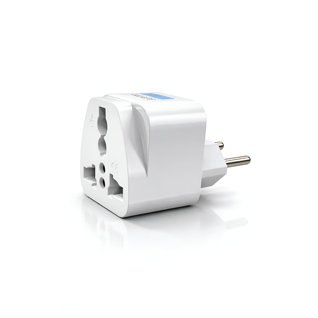 Upix World to India Two Prong Travel Adapter Plug - USA, UK, China, Canada, Australia Adapter Upix Inc.