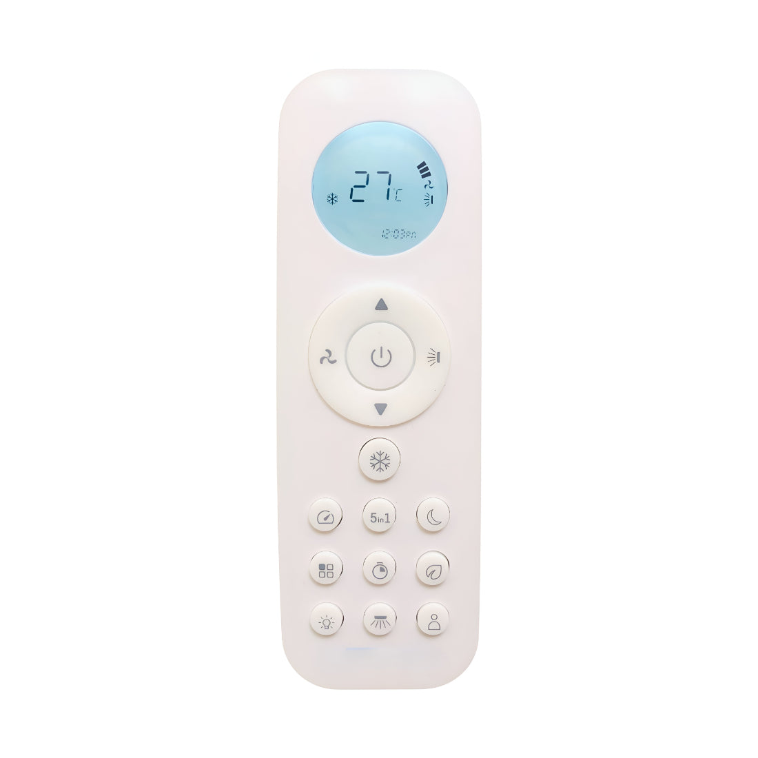 Upix Compatible Bluestar AC Remote No. 301 (with Backlight)
