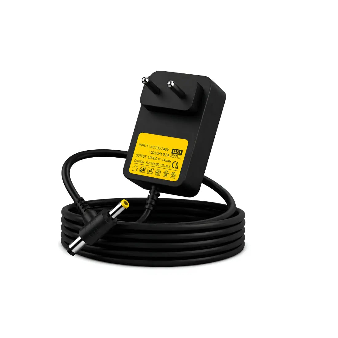 Upix 12V 1A DC Supply Power Adapter (with DC and Sony Pin)
