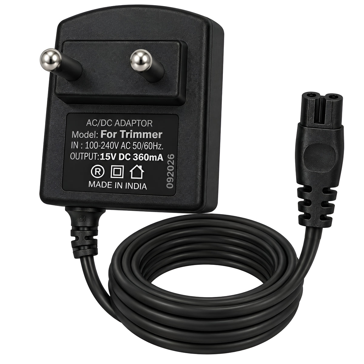 Upix 15V 360mA DC Power Adapter (with Trimmer Pin)