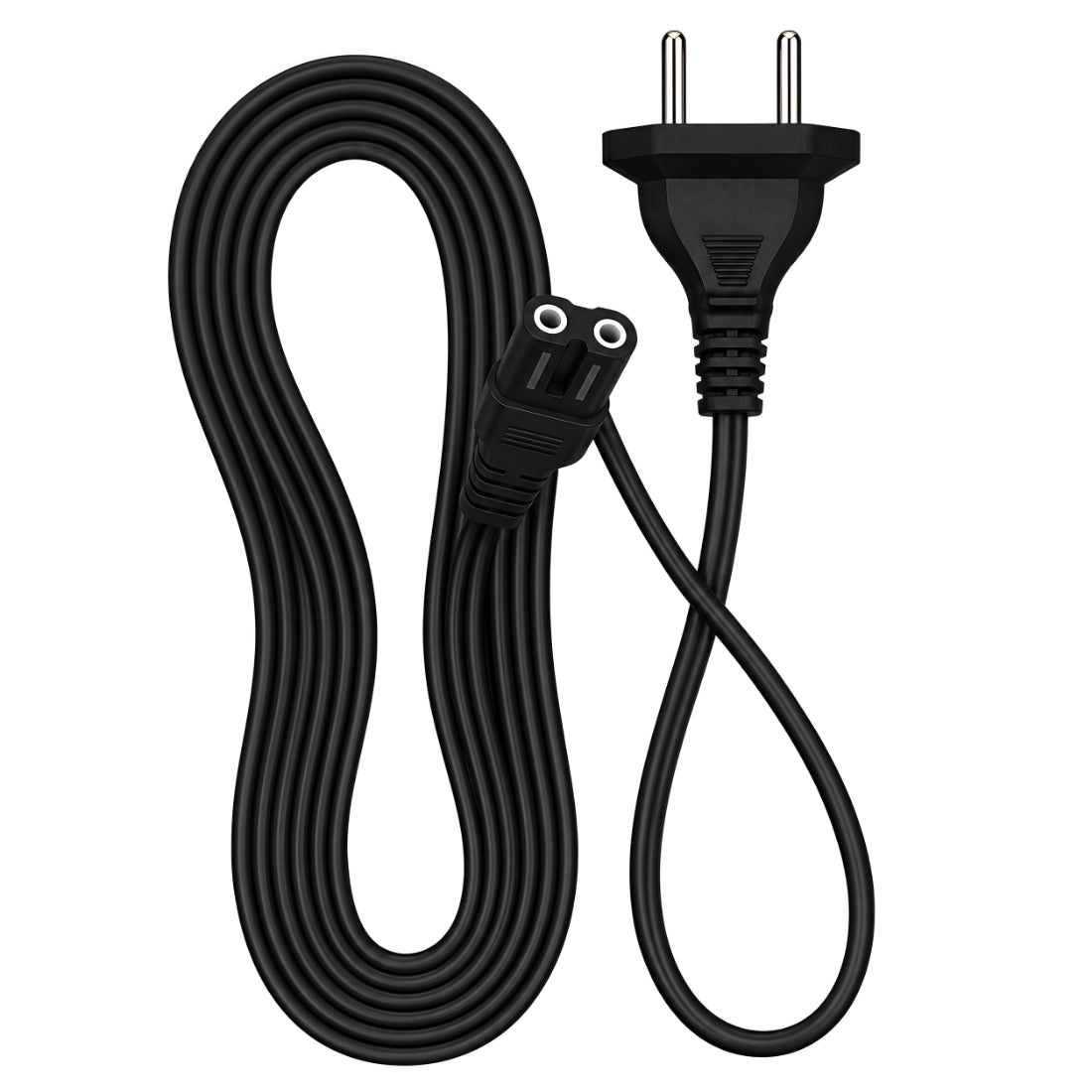 Upix 2Pin Universal AC Power Cord Wire 2.3 Meters (7.5 Feet)