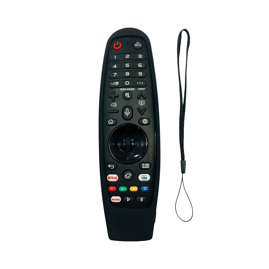 Upix Silicone TV Remote Cover Case Only for LG Magic Smart TV LCD/LED Remote No.4028