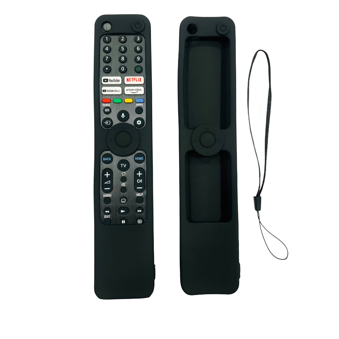 Upix Silicone TV Remote Cover Case Only for Sony Smart TV LCD/LED Remote