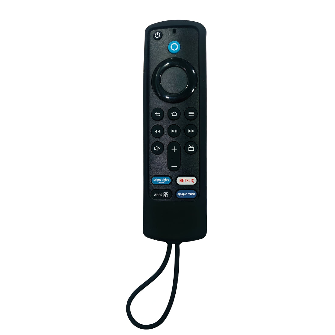 Upix Silicone TV Remote Cover Case Only for Amazon Fire Stick Smart TV LCD/LED Remote