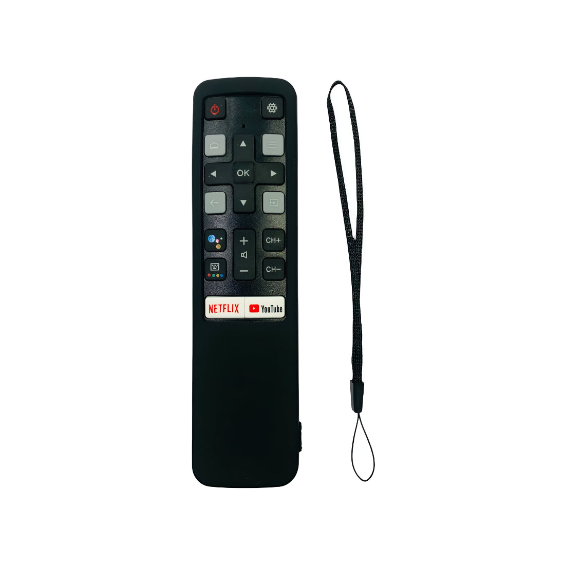 Upix Silicone TV Remote Cover Case Only for TCL Small Smart TV LCD/LED Remote
