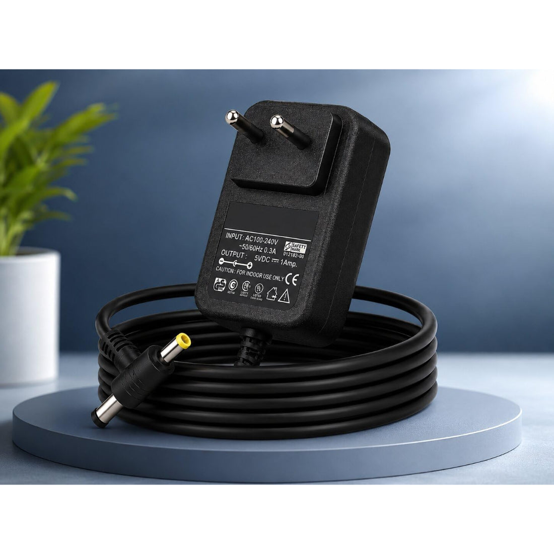 Upix 5V 1A DC Supply Power Adapter (with DC and Sony Pin)