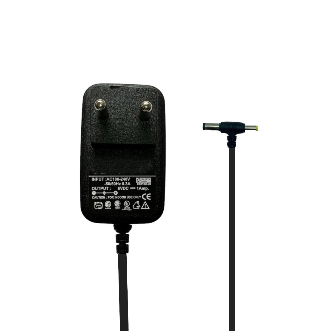 Upix 6V 1A DC Supply Power Adapter (with DC and Sony Pin)