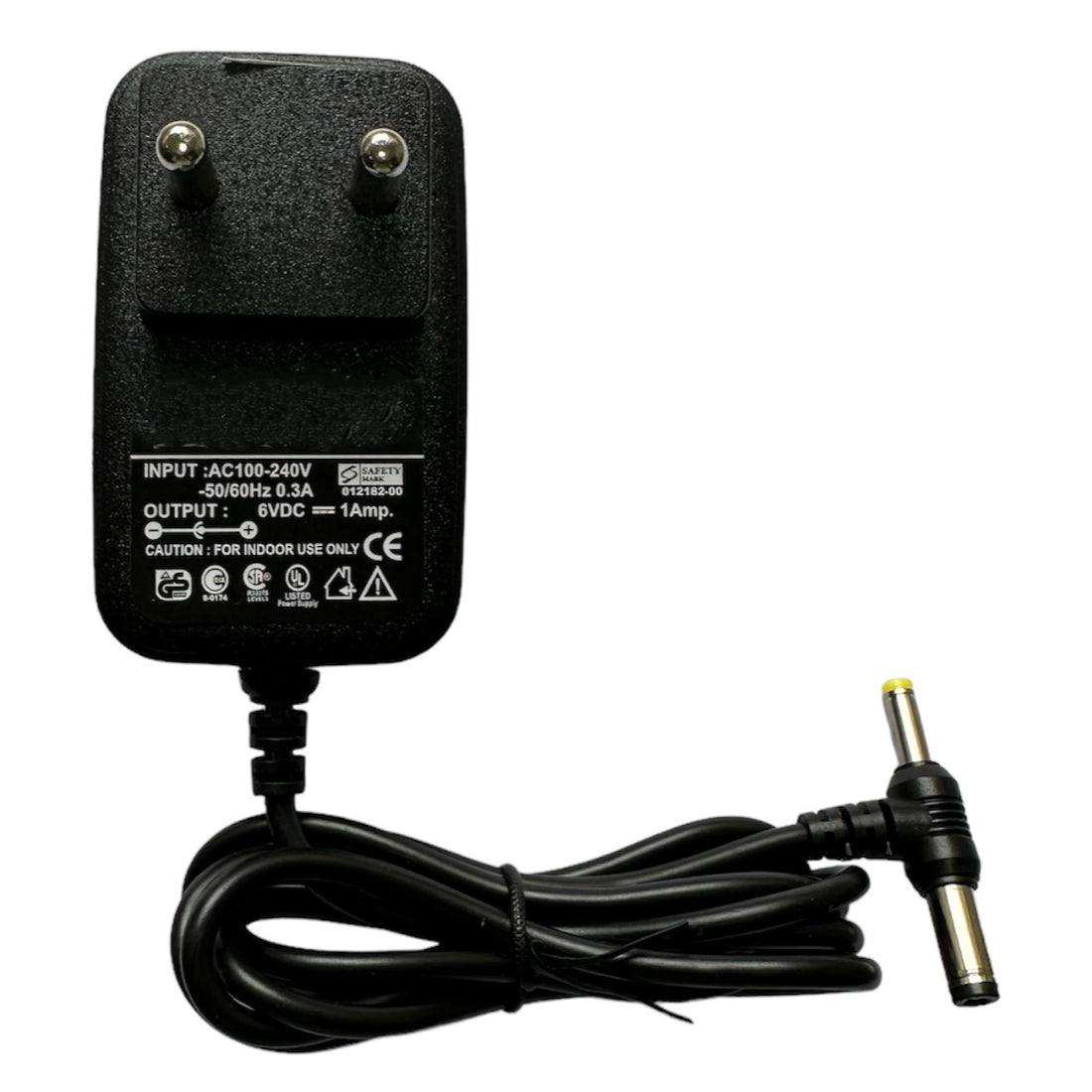 Upix 6V 1A DC Supply Power Adapter (with DC and Sony Pin)