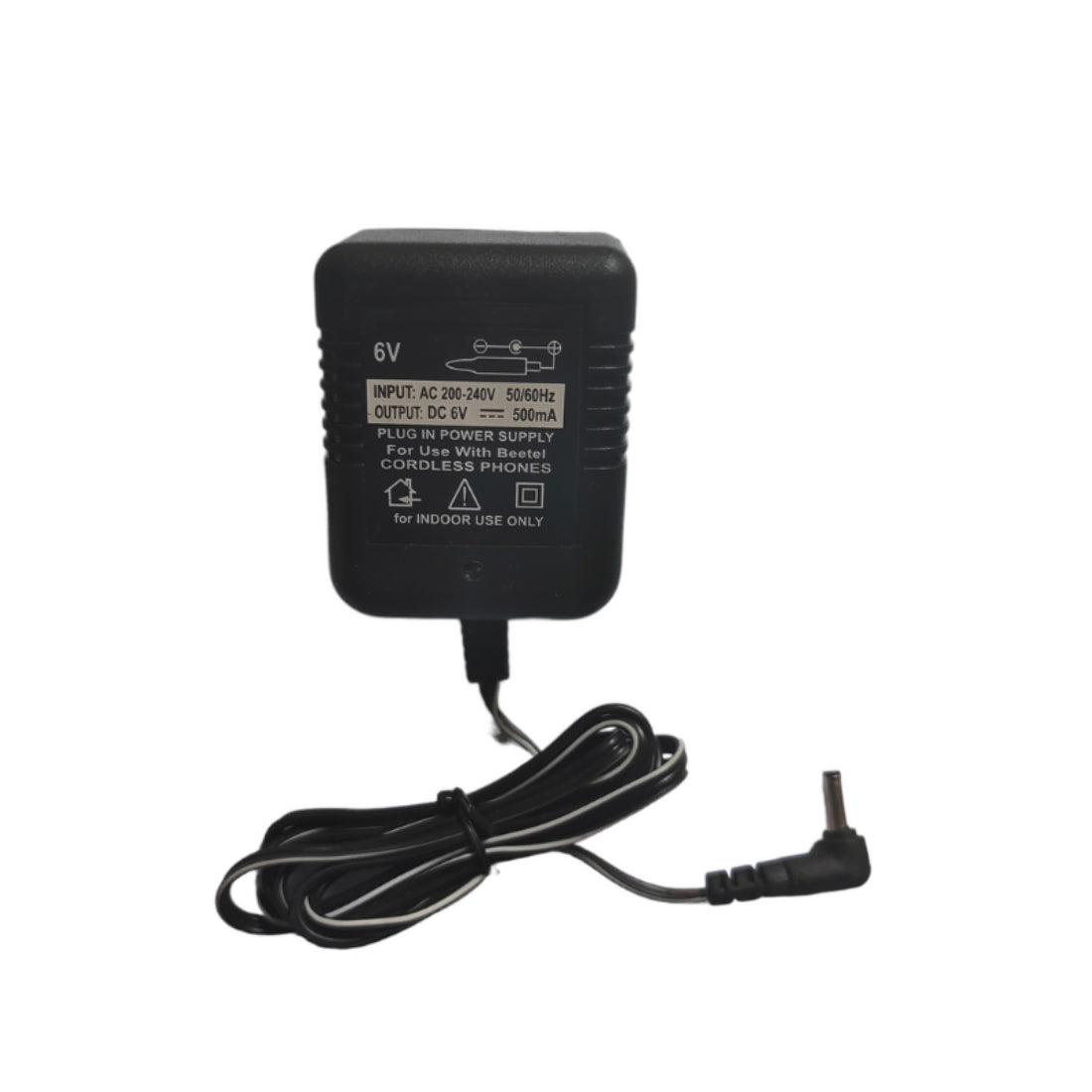Upix 6V 500mA DC Power Adapter (with Slim Pin)