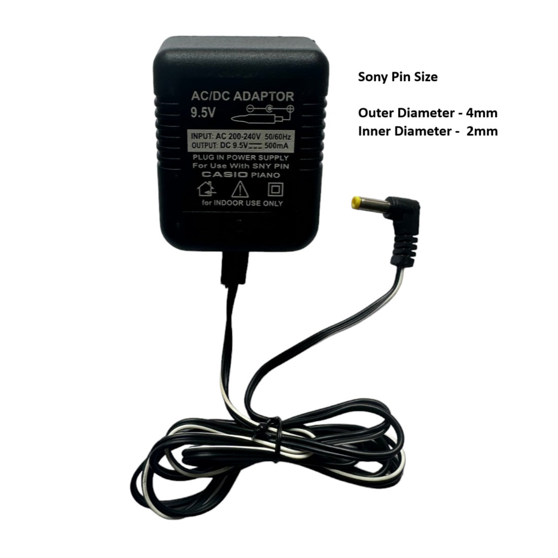 Upix 9.5V 500mA DC Power Adapter (with Sony Pin)
