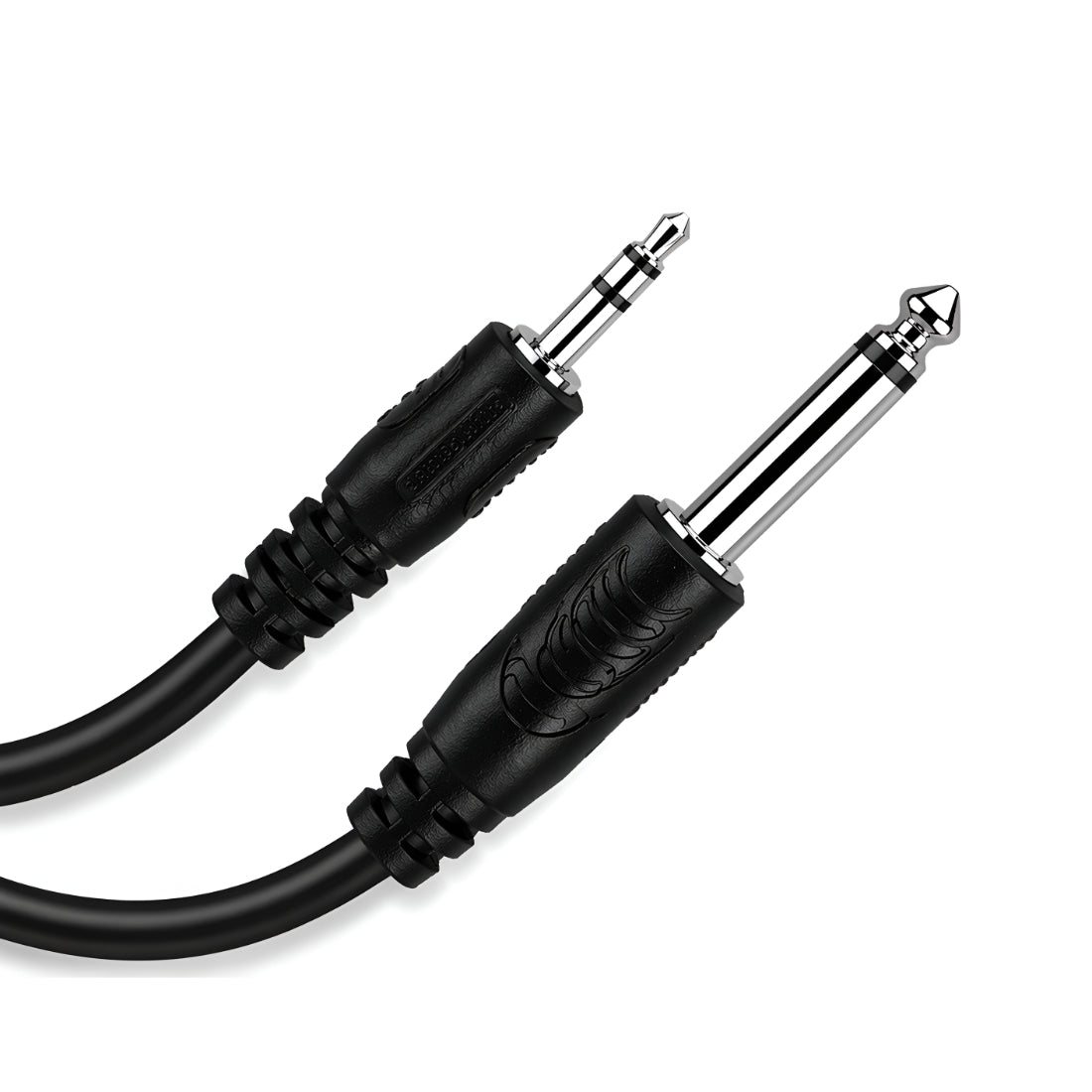 Upix Male to Male 6.35mm Amplifier Jack to 3.5mm Stereo Cable 1.3 Meters