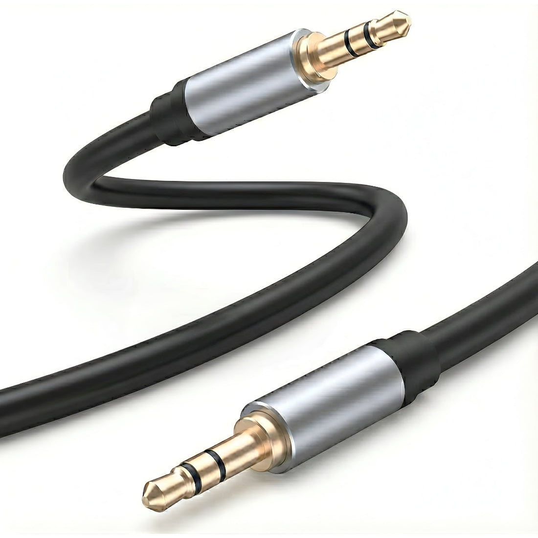 Upix Aux Audio Cable Male to Male – Durable Stereo Cable, 3 Metres (9.8 Feet), for Headphones, Speakers, Smartphones