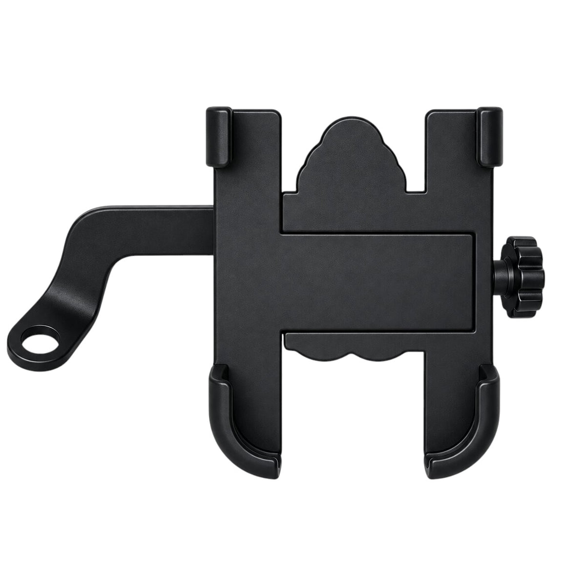 Upix Universal Bike Mount Phone Holder, Mobile Stand, Metal Body (Black)