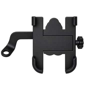 Upix Universal Bike Mount Phone Holder, Mobile Stand, Metal Body (Black)