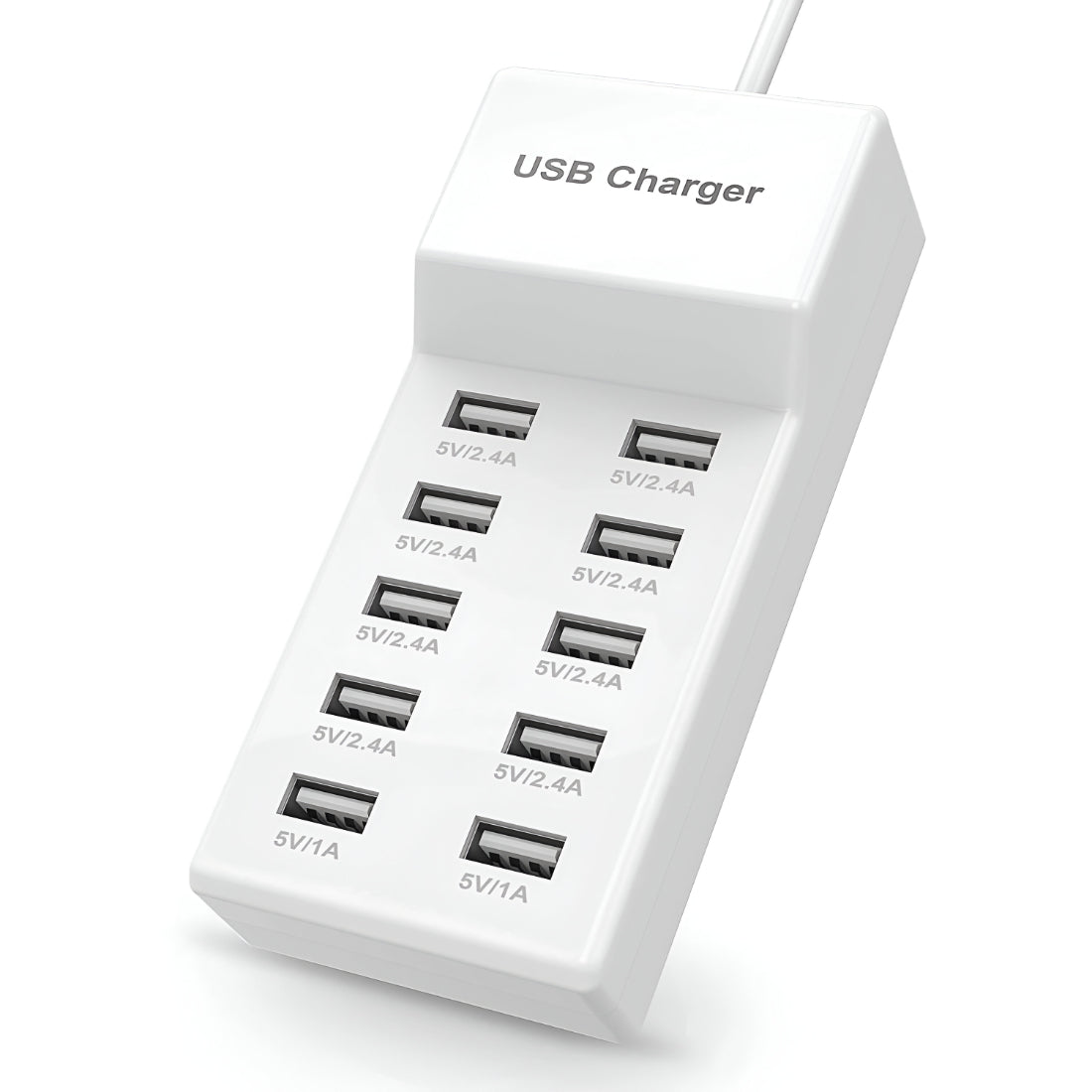 Upix USB Charger USB Charging Station 10 Port