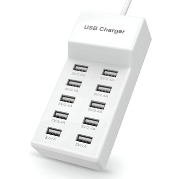 Upix USB Charger USB Charging Station 10 Port