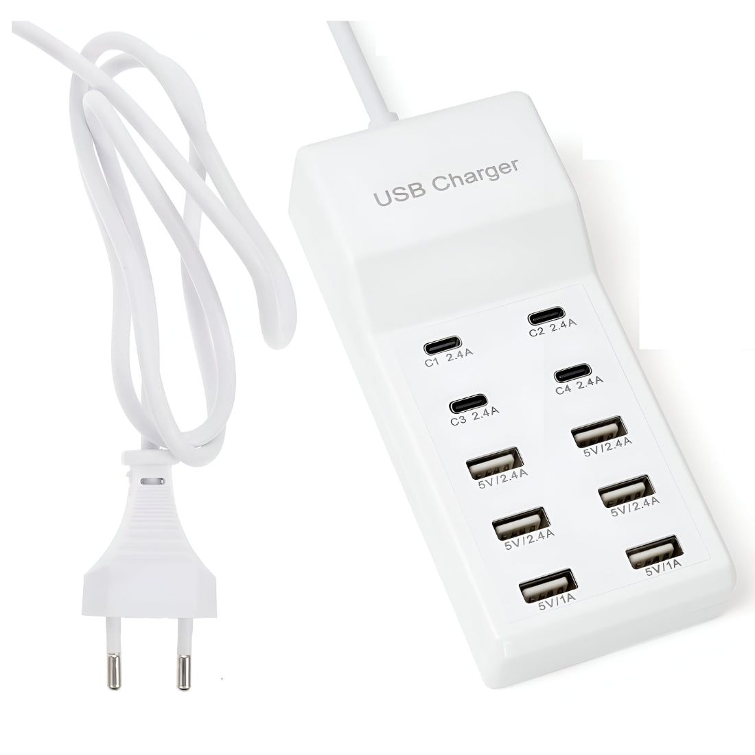 Upix USB Charger USB Charging Station 10 Port