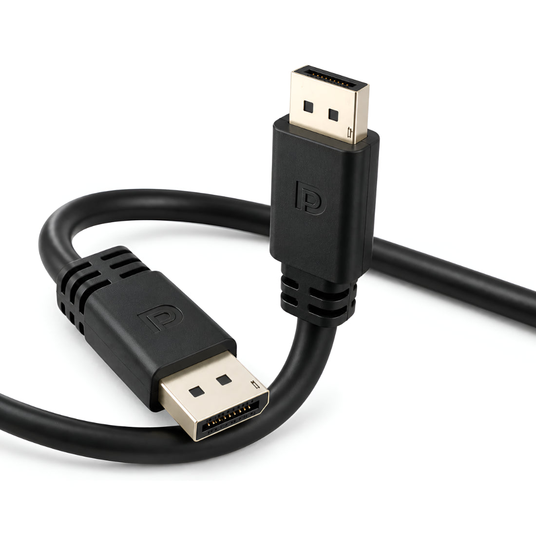 Upix 4K Display Port to Display Port Cable Audio and Video Display Cable for Projector, Laptop – (1.6 Metres)