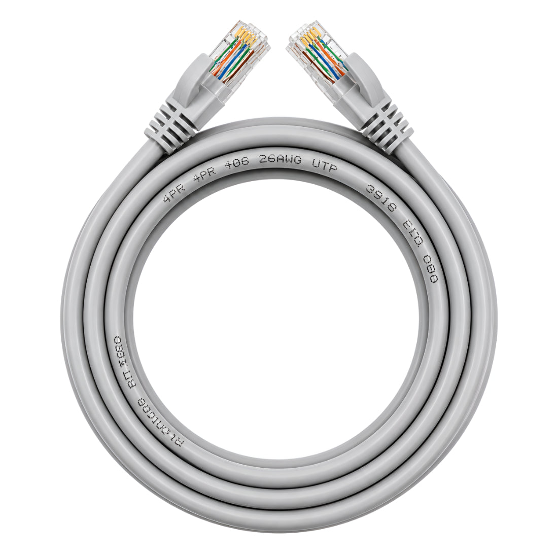Upix Ethernet Patch Cord CAT6E, RJ45 LAN Cable - 2.5 Meters