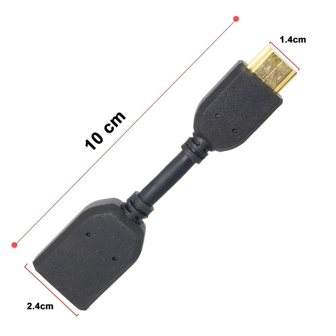 Upix HDMI Cable (Male to Female) - 10cm