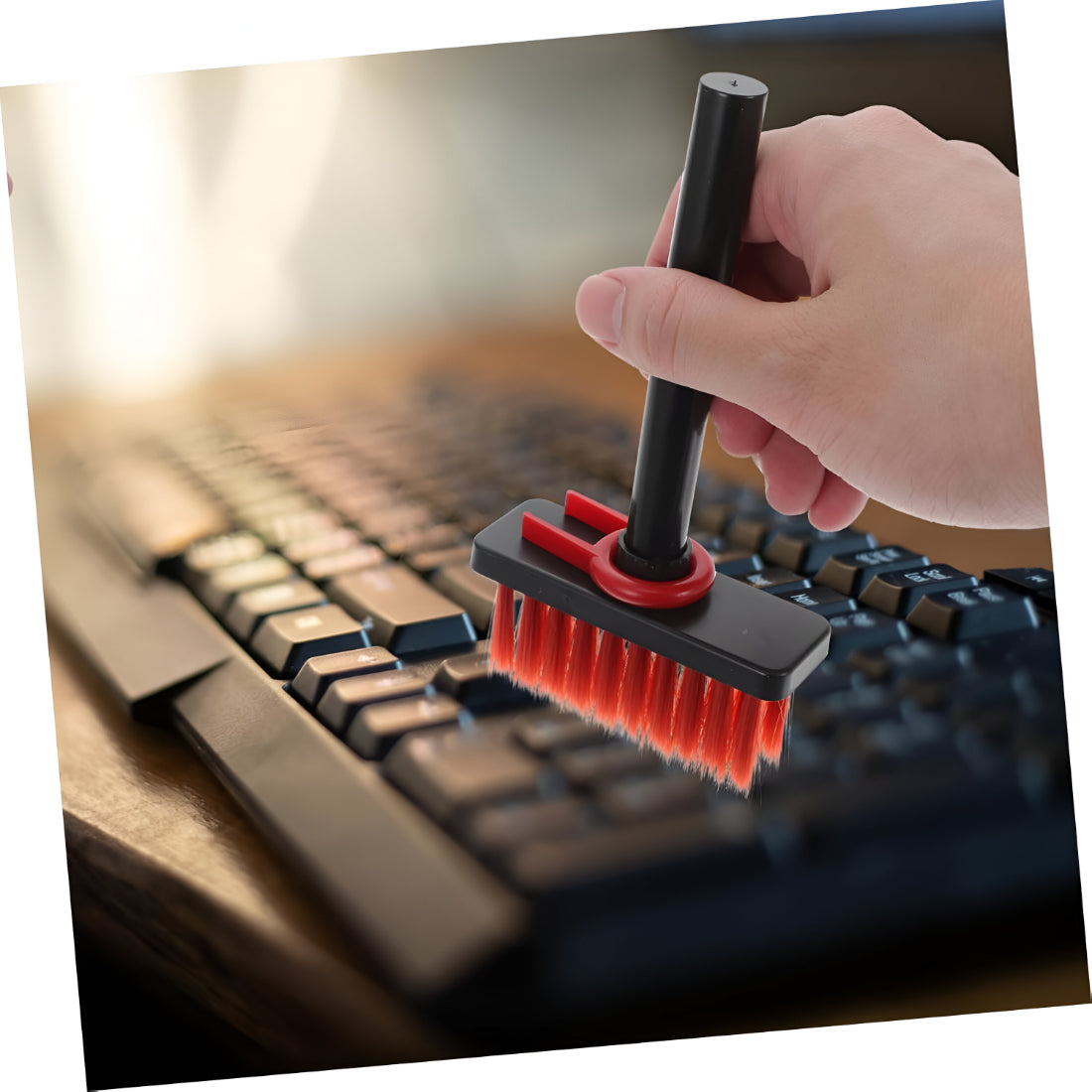 Upix Multipurpose Cleaning Brush 5-in-1 Multi-Function Cleaning Tools Kit for Keyboard Brush