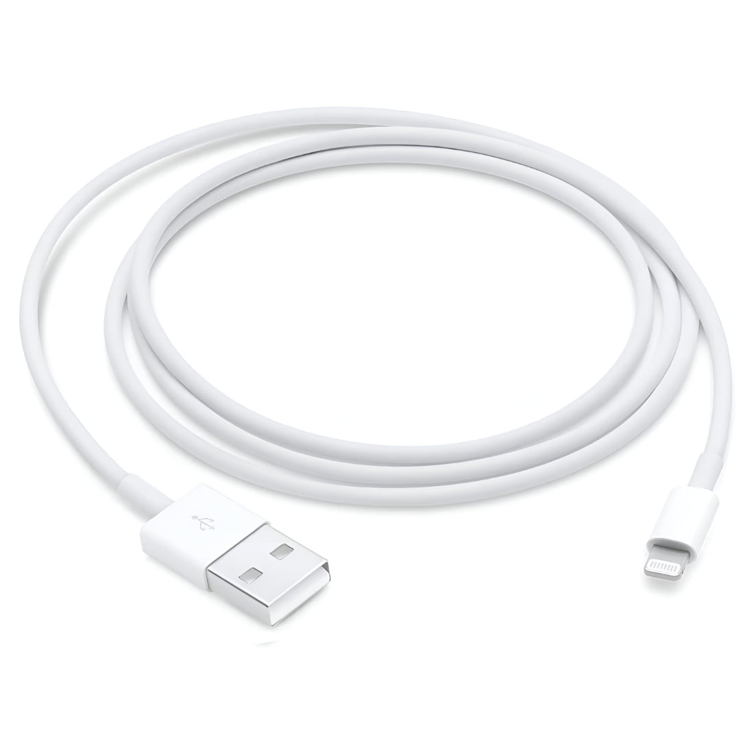Upix Lightning to USB Cable Data Sync Fast Charging Cable, Compatible for iPhone 13, 12,11, X, 8, 7  (1 Metres) - White