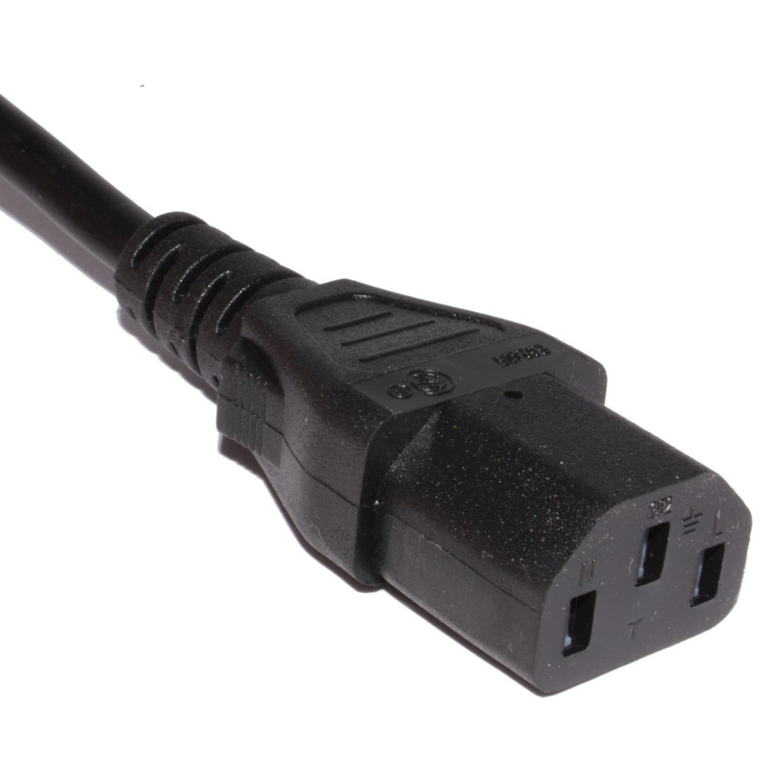 Upix 3 Pin Power Cord  for Computer Monitor, Printer, UPS - 1.3 Meters
