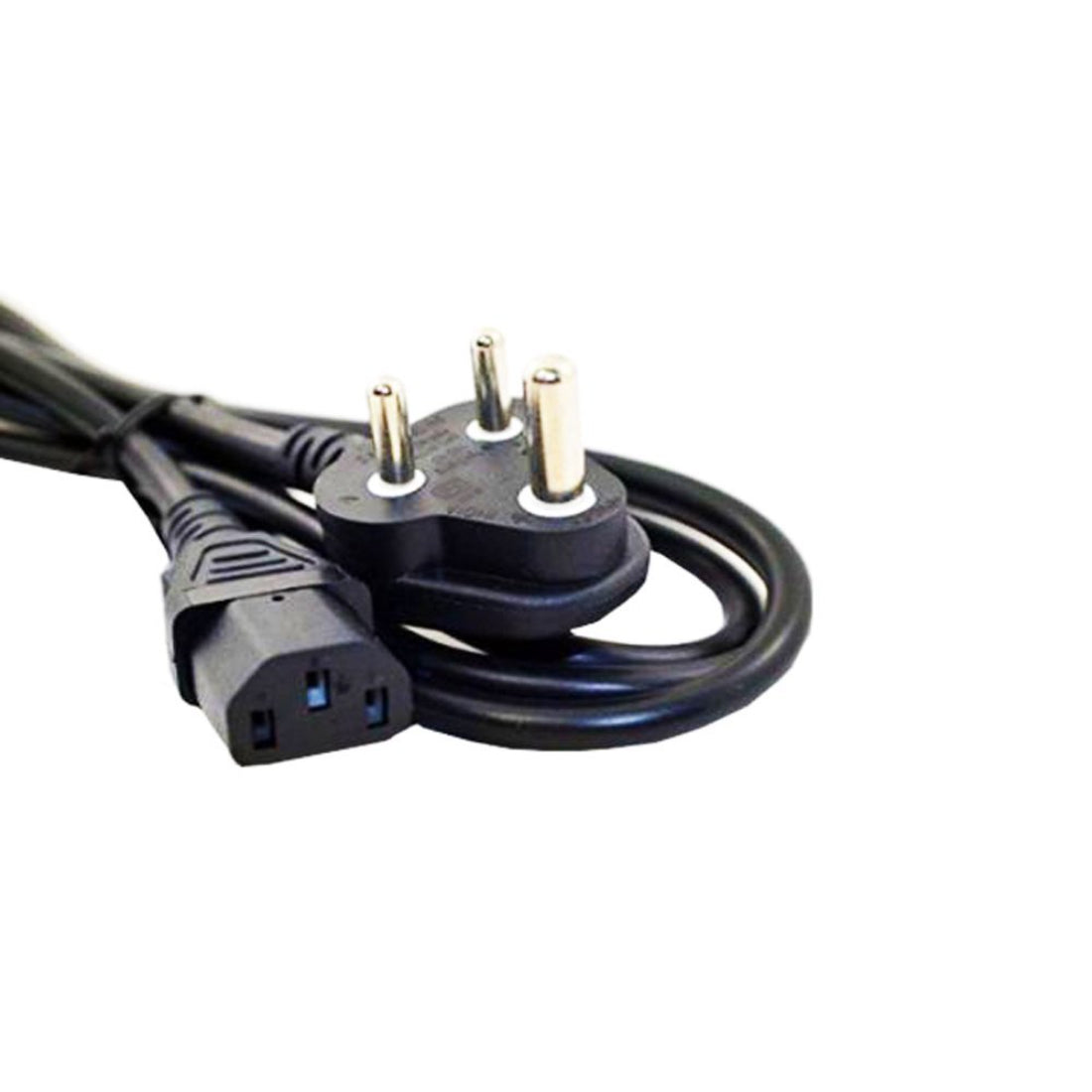 Upix 3 Pin Power Cord  for Computer Monitor, Printer, UPS - 1.3 Meters