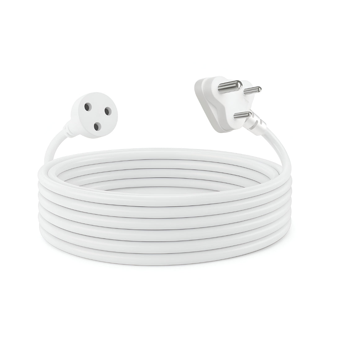 Upix 3 Pin Electric Extension Cord – Expandable 6A Power Cord - 2.5 Metres, Suitable for Home, Office and Outdoor