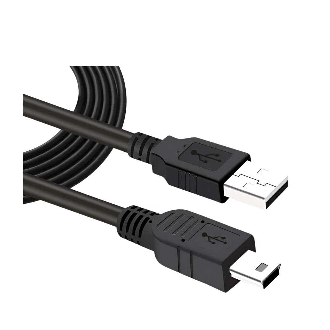 Upix Premium USB Cable USB 2.0 A Male to Mini-B 5 Pin V3 Cable 3 Meters