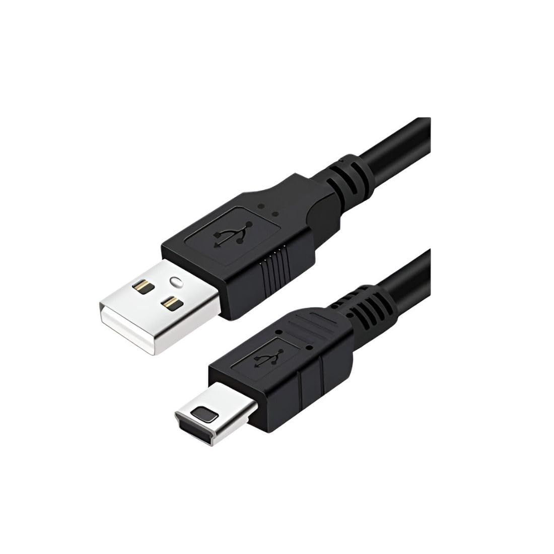 Upix Premium USB Cable USB 2.0 A Male to Mini-B 5 Pin V3 Cable 3 Meters