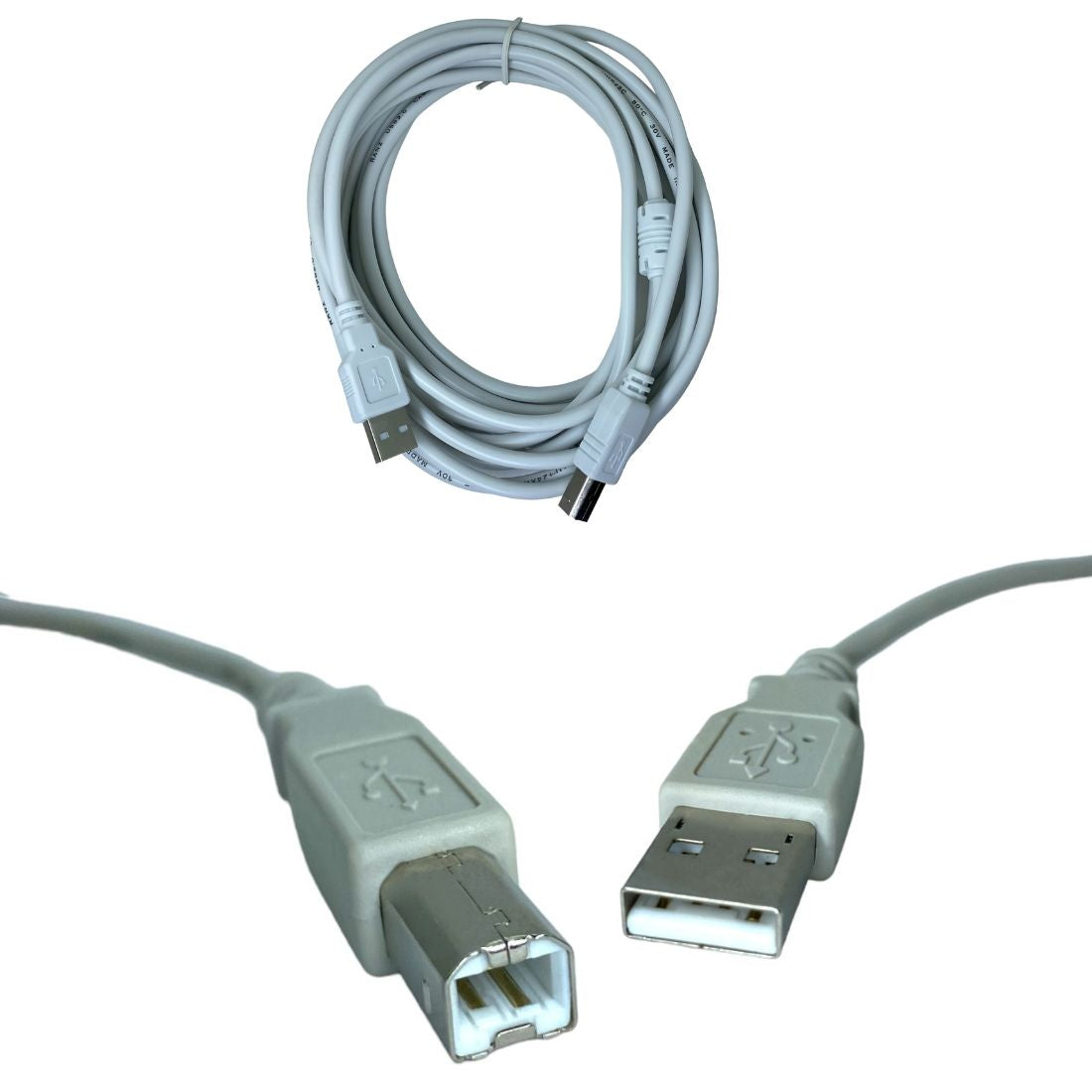 Upix USB Printer Cable (Male to Male) - 4.5 Meters