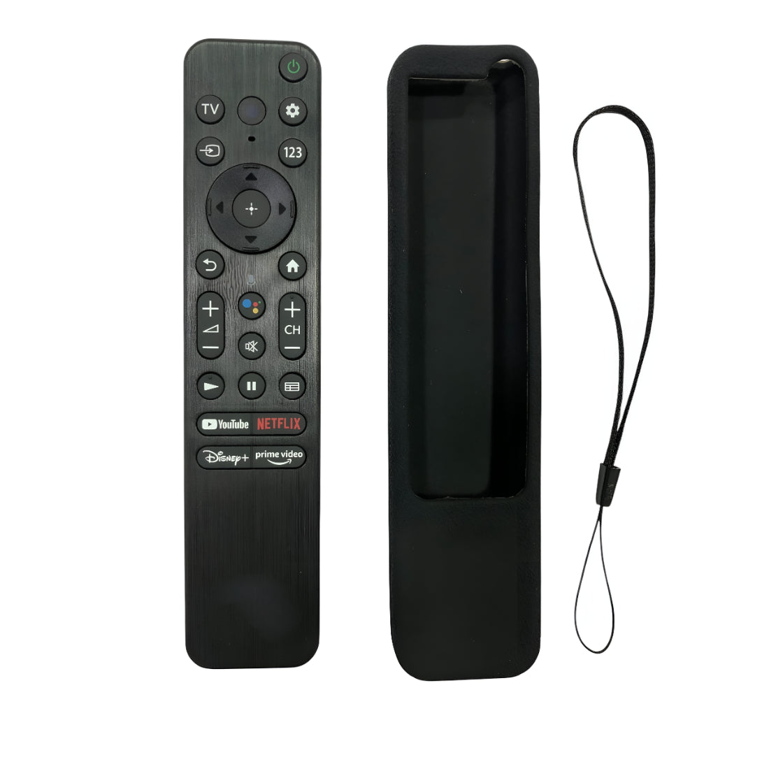 Upix Silicone TV Remote Cover Case Only for Sony Smart 4K TV LCD/LED Remote