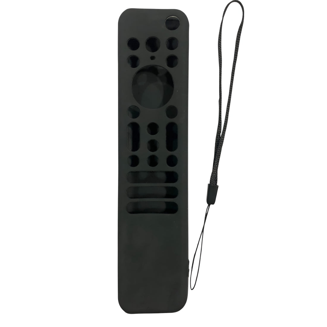 Upix Silicone Protective Cover for Sony Smart TV Remote – Soft Silicone Case Only (Black)