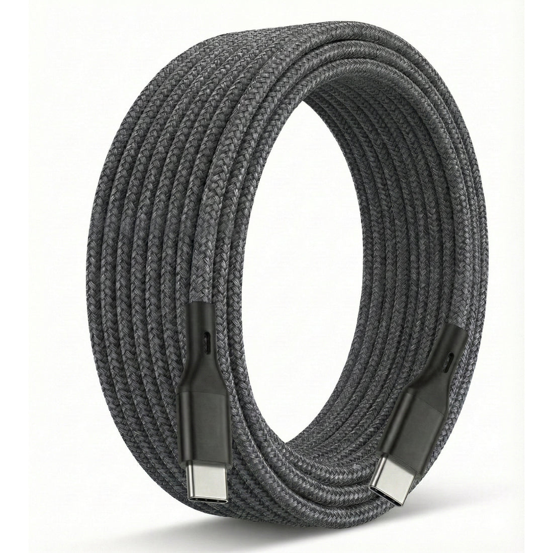 Upix Type C to Type C Fast Charging Data Cable, Nylon Braided, 3 Metres (9.8 Feet)