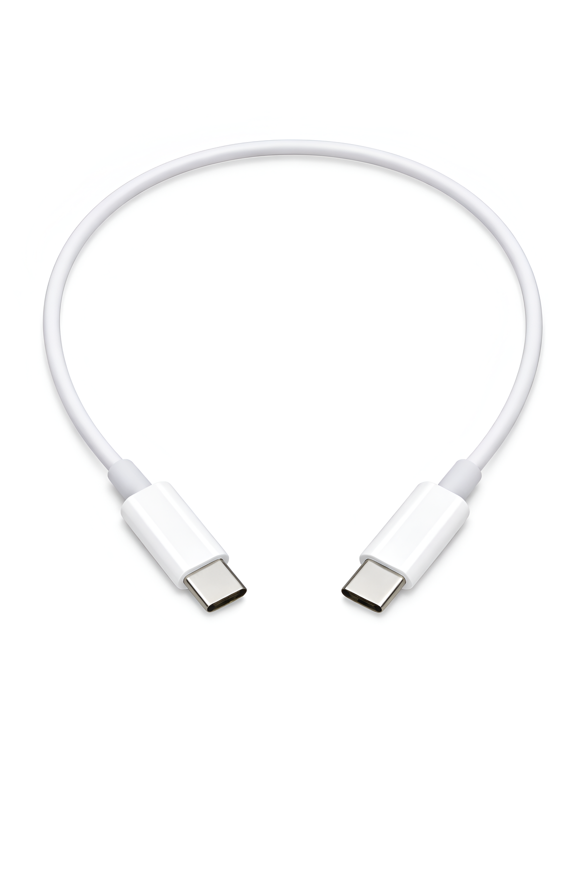 Upix Type C to Type C Super Fast Mobile Data Charging Cable, Compatible with All C-Port Smart Mobile Phones, (30cm)