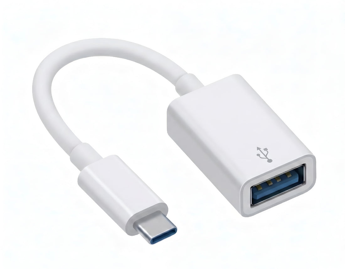 Upix USB Type C to USB 3.0 Female OTG Adapter for Camera, Pendrive and Laptops