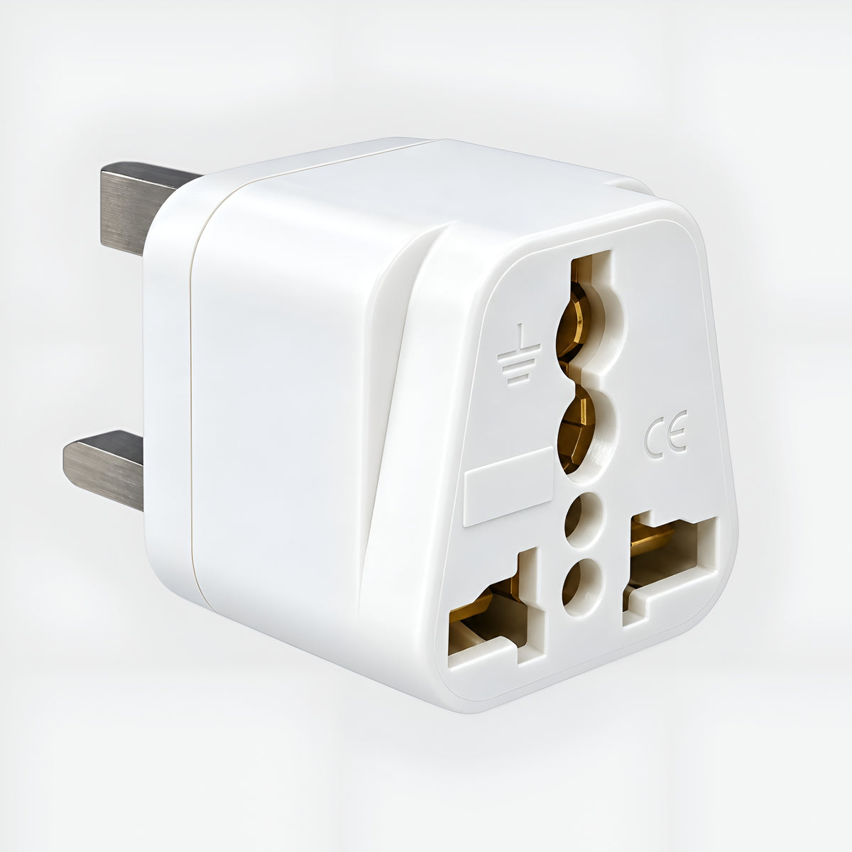 Upix World to UK/UAE/Hong Kong (Type G) Travel Adapter Plug, World (India, USA, Canada, and More)
