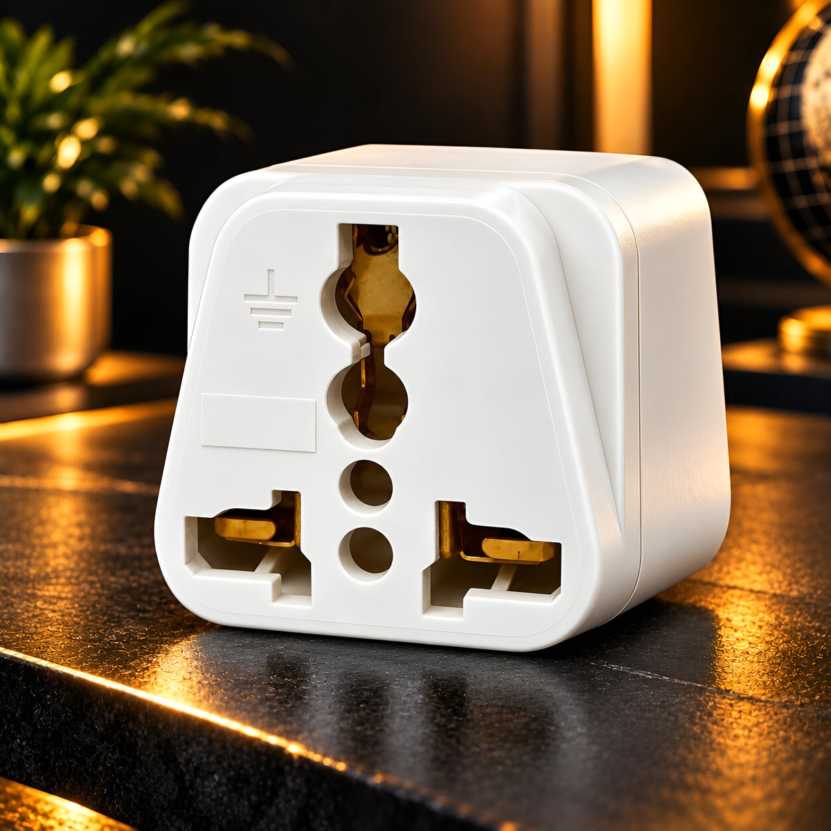 Upix World to UK/UAE/Hong Kong (Type G) Travel Adapter Plug, World (India, USA, Canada, and More)