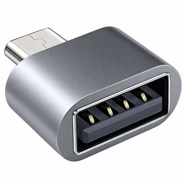 Upix USB Type V8 to USB A Female OTG Adapter