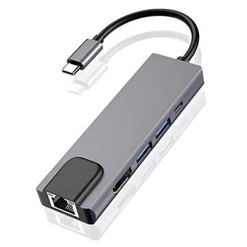 5 in 1 Type C USB Hubs